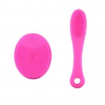 Perie din silicon pentru gomaj facial Cod PF05, set 2 bucati